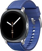 Samsung Galaxy Watch8 44 mm Boîtier aluminium graphite sur Hybride premium bleu nuit [Wi-Fi + 4G]