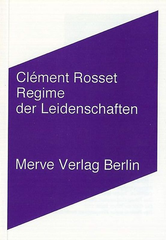 Regime der Leidenschaften