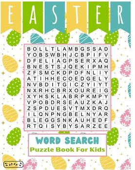 Easter Word Search for Kids: Large Print EASTER Day Word Search Books for Kids and Teens Entertaining Fun Puzzles With Answers