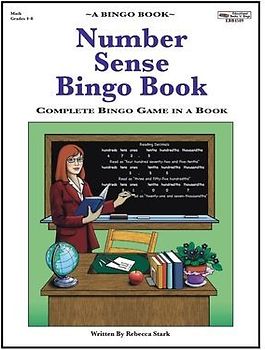 Number Sense Bingo Book: Complete Bingo Game In A Book