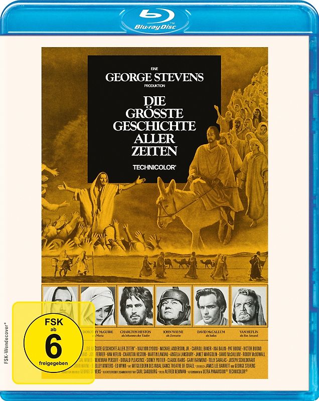 Die groesste Geschichte aller Zeiten (Blu-ray) Blu-ray Disc