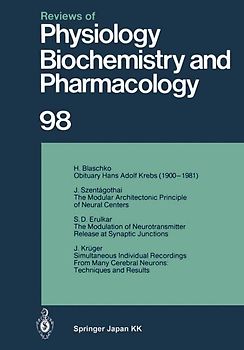 Reviews of Physiology, Biochemistry and Pharmacology
