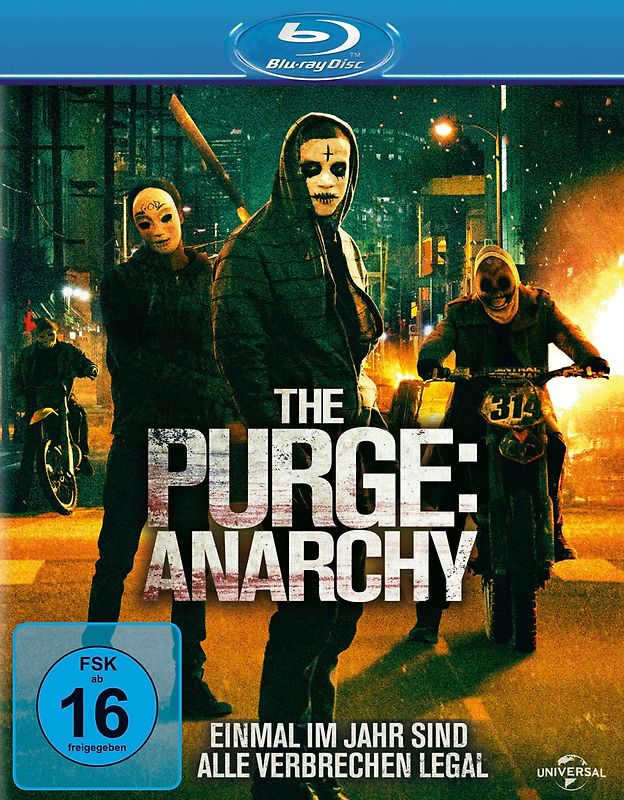 The Purge: Anarchy Blu-ray Disc