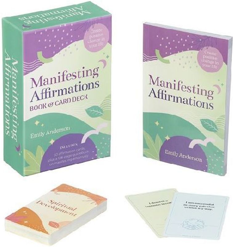 Manifesting Affirmations Book & Card Deck