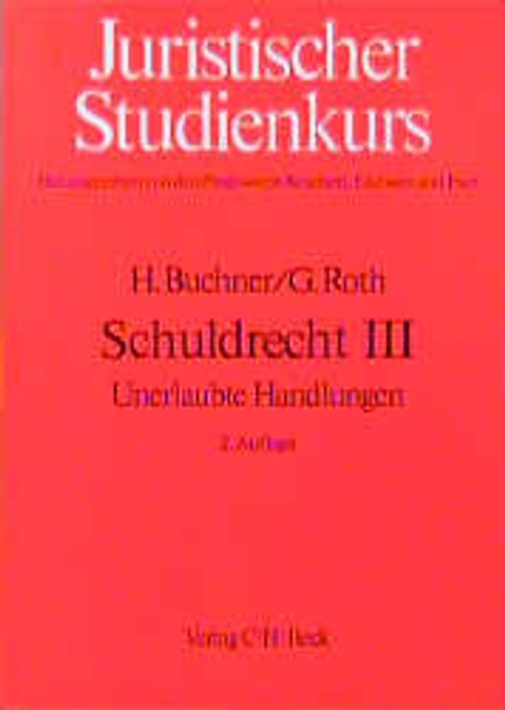 Schuldrecht III