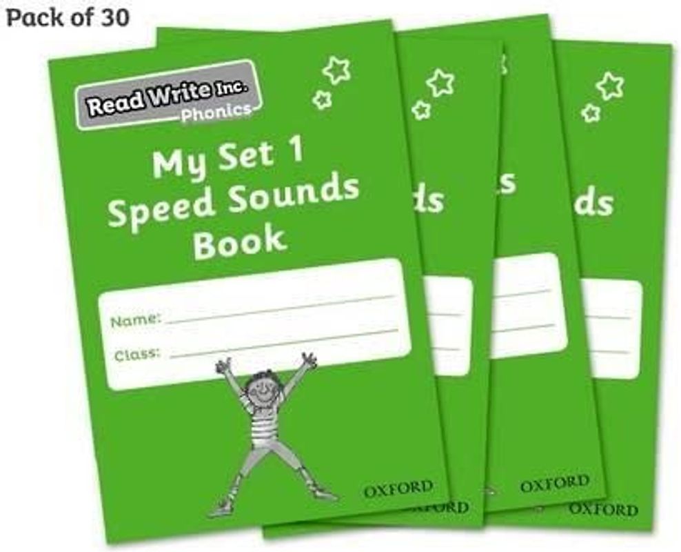 Read Write Inc. Phonics: My Set 1 Speed Sounds Book (Pack of 30)