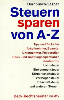 Steuern sparen von A - Z