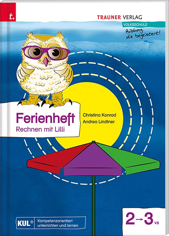 Ferienheft, Mathematik mit Lilli 2