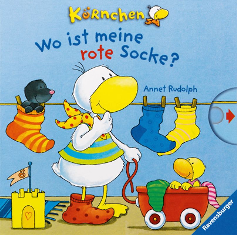 Körnchen: Wo ist meine rote Socke?