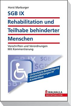 SGB IX - Rehabilitation und Teilhabe behinderter Menschen