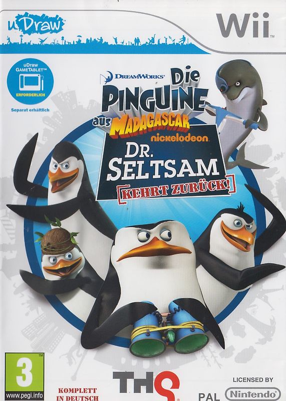 Die Pinguine aus Madagascar: Dr. Seltsam kehrt zurück [EU Import] Nintendo Wii