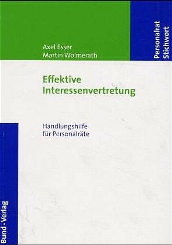 Effektive Interessenvertretung