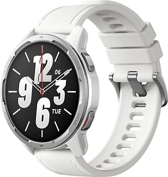 Xiaomi Watch S1 Active 46 mm Blanc Bracelet silicone blanc [Wi-Fi]
