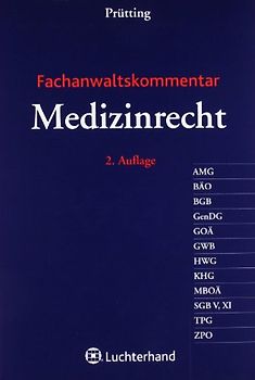 Fachanwaltskommentar Medizinrecht
