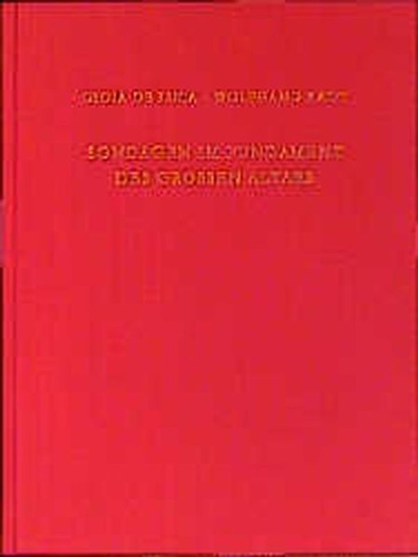 Sondagen im Fundament des Großen Altars