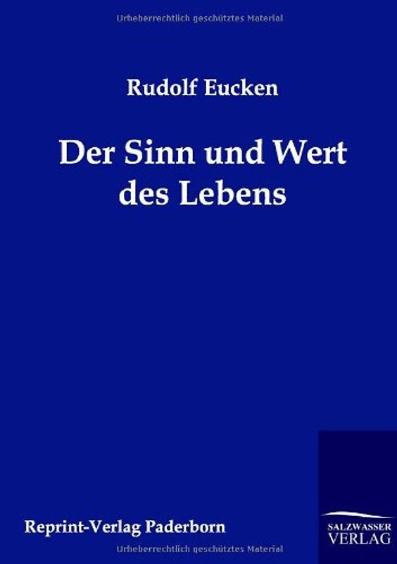 Der Sinn und Wert des Lebens