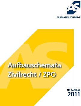 Aufbauschemata Zivilrecht / ZPO
