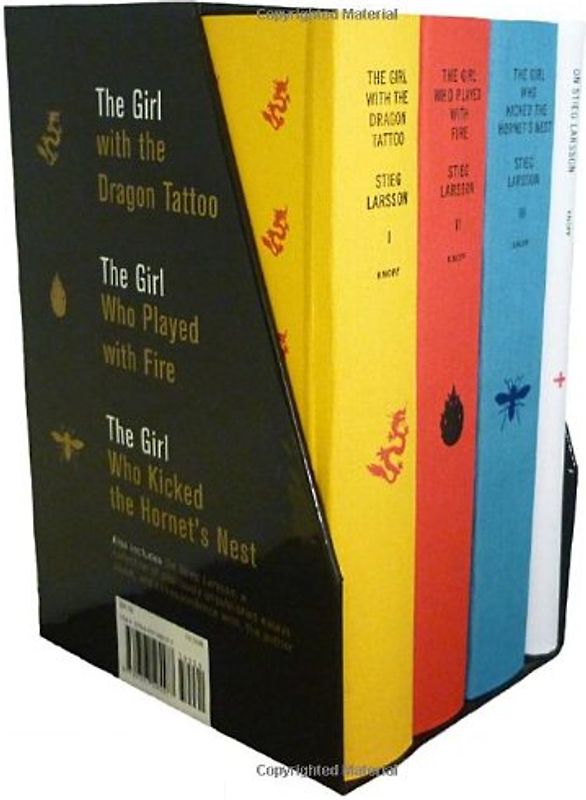 Stieg Larsson's Millennium Trilogy Deluxe Boxed Set: The Girl with the Dragon Tattoo, The Girl Who Played with Fire, The Girl Who Kicked the Hornet's Nest, Plus On Stieg Larsson - Larsson, Stieg