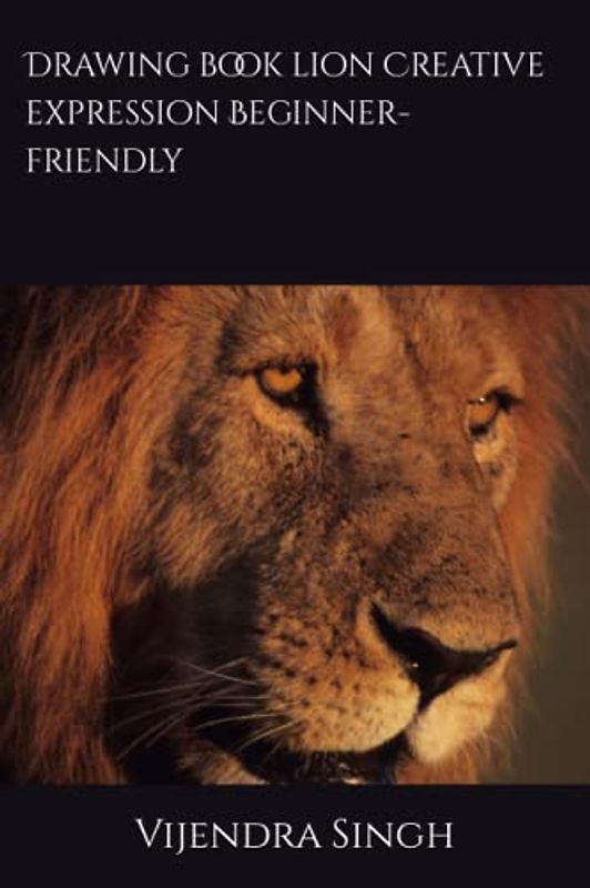 Drawing book lion Creative expression Beginner-friendly