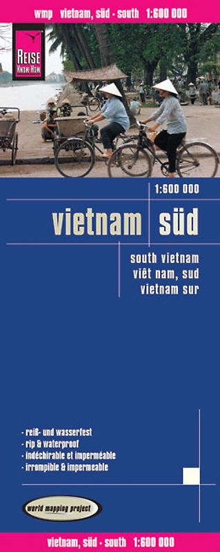 Reise Know-How Landkarte Vietnam Süd (1:600.000)