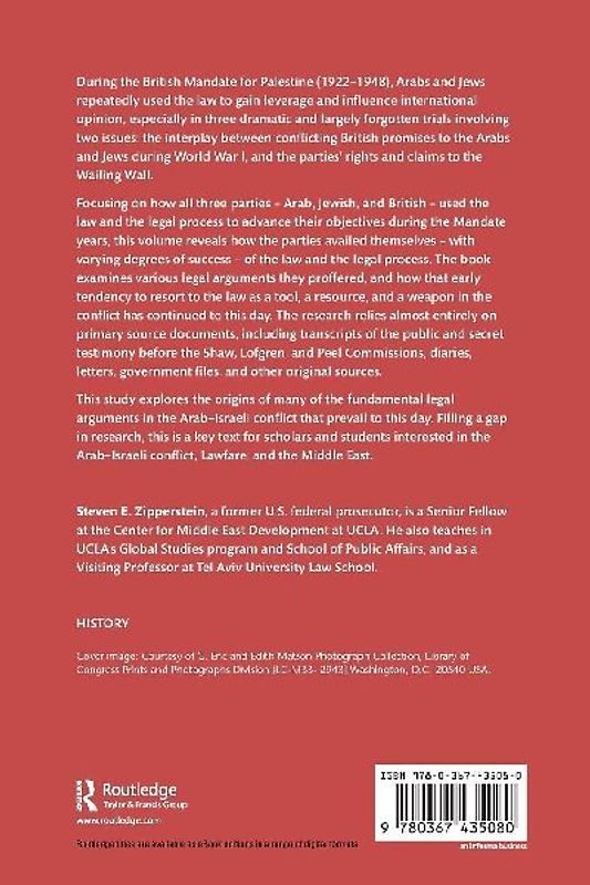 Law and the Arab-Israeli Conflict