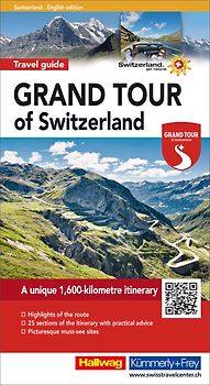 Hallwag Reiseführer Grand Tour of Switzerland, englische Ausgabe