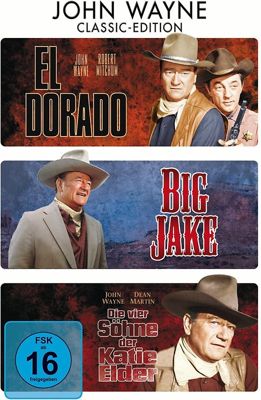 John Wayne Classic Edition - Western Box (3 DVDs) DVD