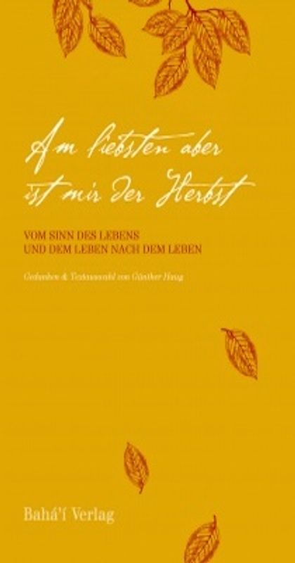 Am liebsten aber ist mir der Herbst