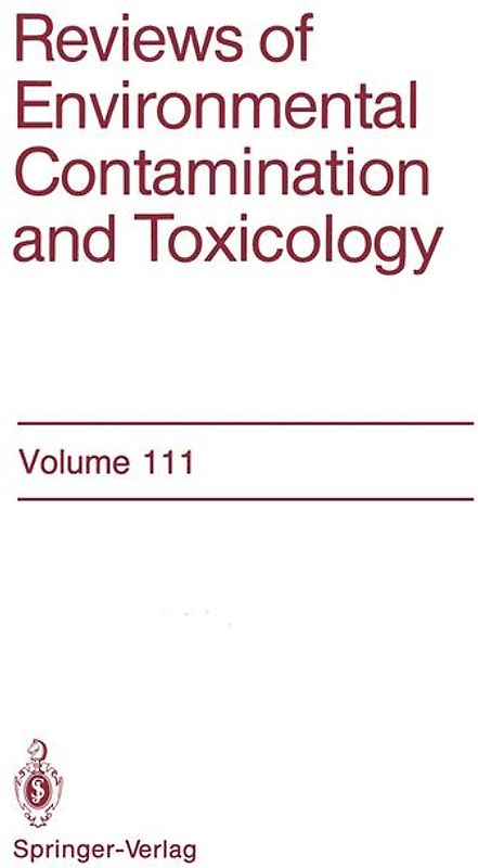 Reviews of Environmental Contamination and Toxicology