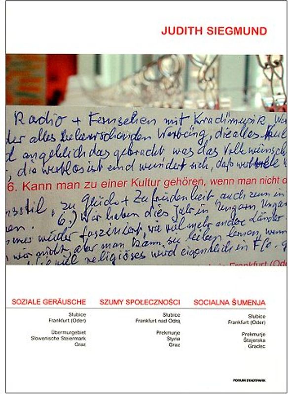 Soziale Geräusche /Szumy Spoleczosci /Socialan Sumenja