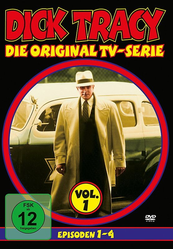 Dick Tracy, Vol. 1 (Episoden 1-4) DVD