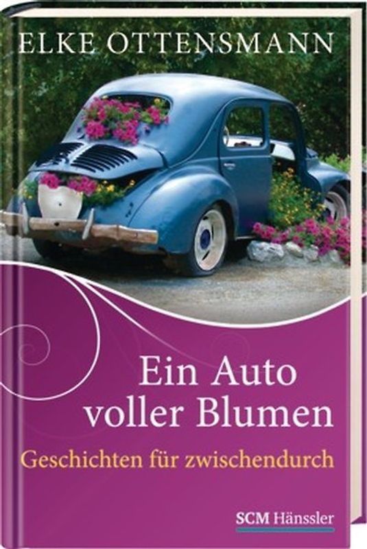 Ein Auto voller Blumen