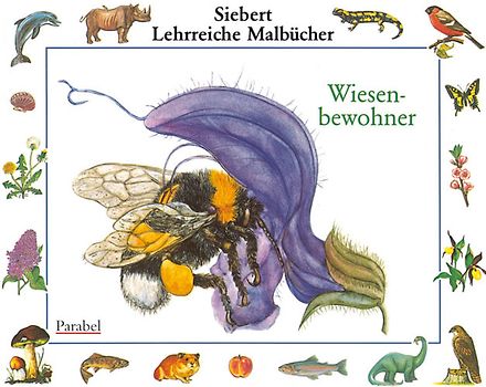 Wiesenbewohner. Malbuch