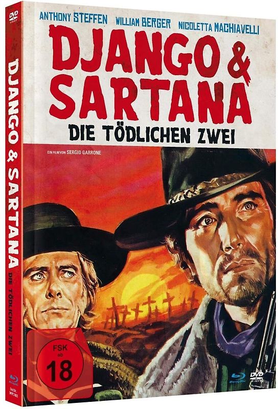 Django & Sartana - Die tödlichen Zwei [Uncut, Limited Mediabook] Blu-ray Disc