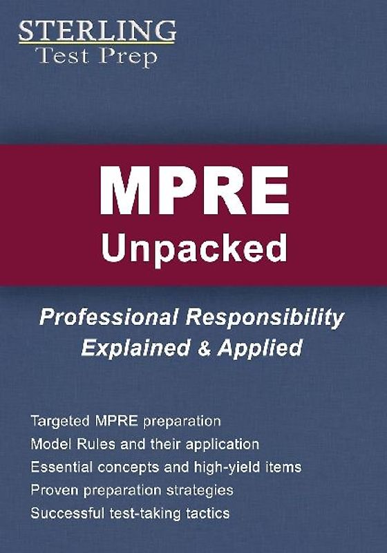 MPRE Unpacked