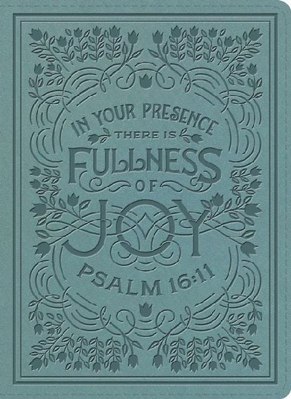 ESV Single Column Journaling Bible (Trutone, Paris Sky, Psalm 16:11 Design)