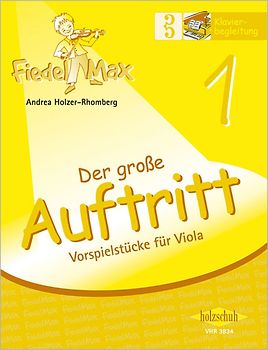 Der große Auftritt 1 Viola - Klavierbegleitung