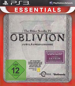 The Elder Scrolls IV: Oblivion Jubiläumsausgabe  [Essentials] PlayStation 3