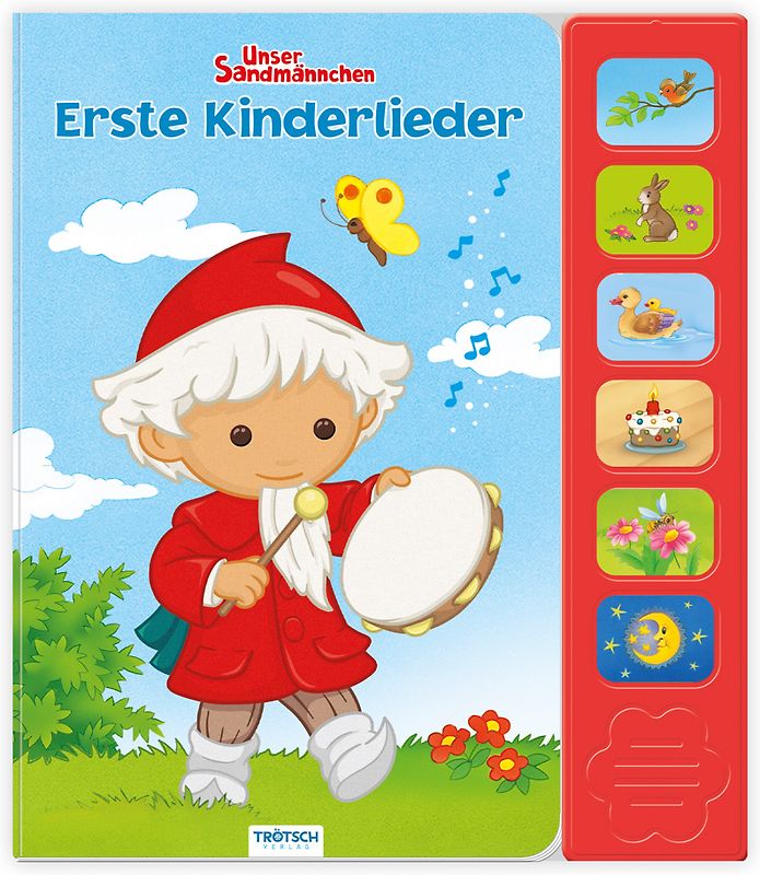 Trötsch Unser Sandmännchen Soundbuch Erste Kinderlieder
