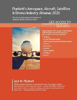 Plunkett's Aerospace, Aircraft, Satellites & Drones Industry Almanac 2025