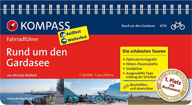 KOMPASS Fahrradführer Rund um den Gardasee