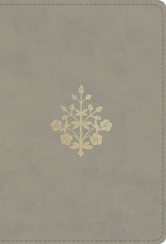 ESV Large Print Compact Bible, Red Letter (Trutone, Stone, Branch Design)