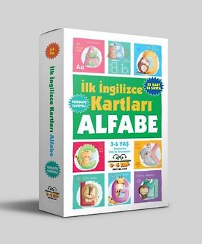 Ilk Ingilizce Kartlari - Alfabe 3-6 Yas