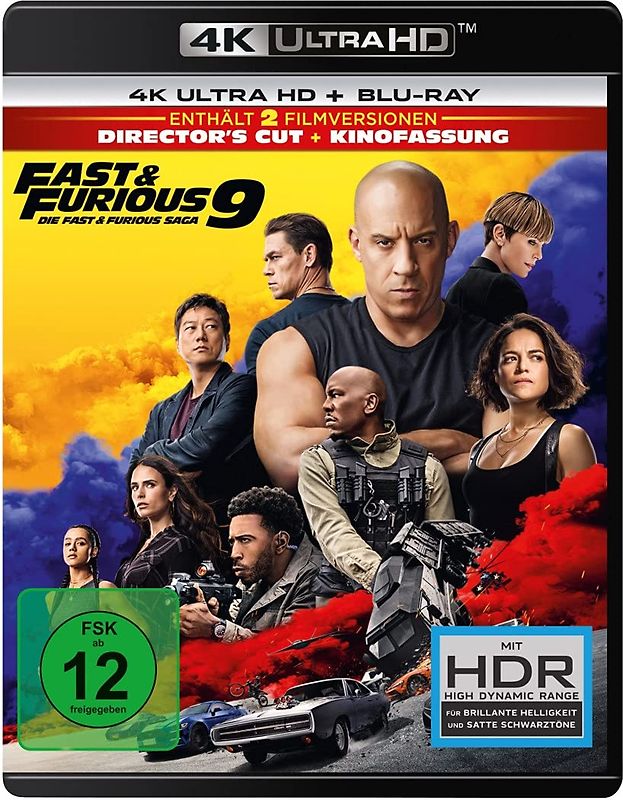 Fast & Furious 9 4K Ultra HD Blu-ray