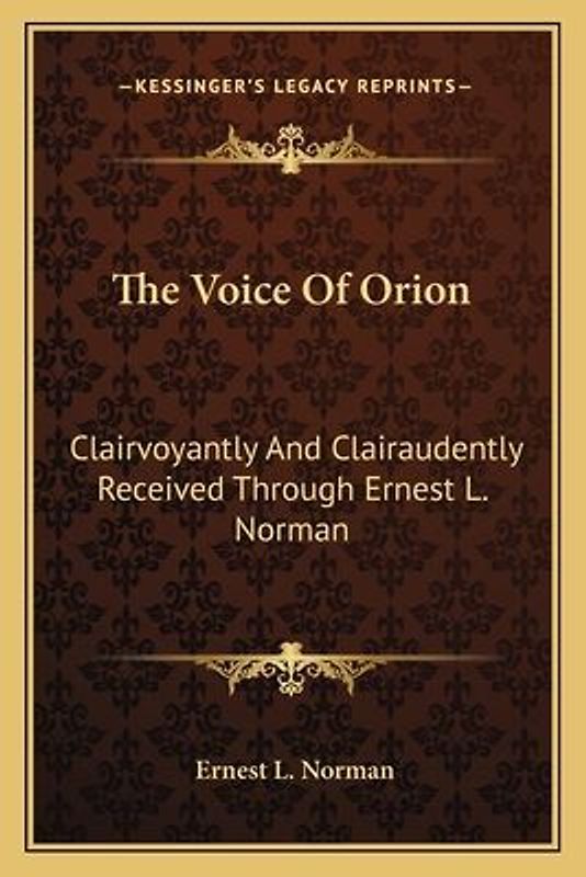 The Voice Of Orion