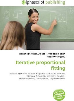 Iterative proportional fitting