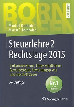 Steuerlehre 2 Rechtslage 2015