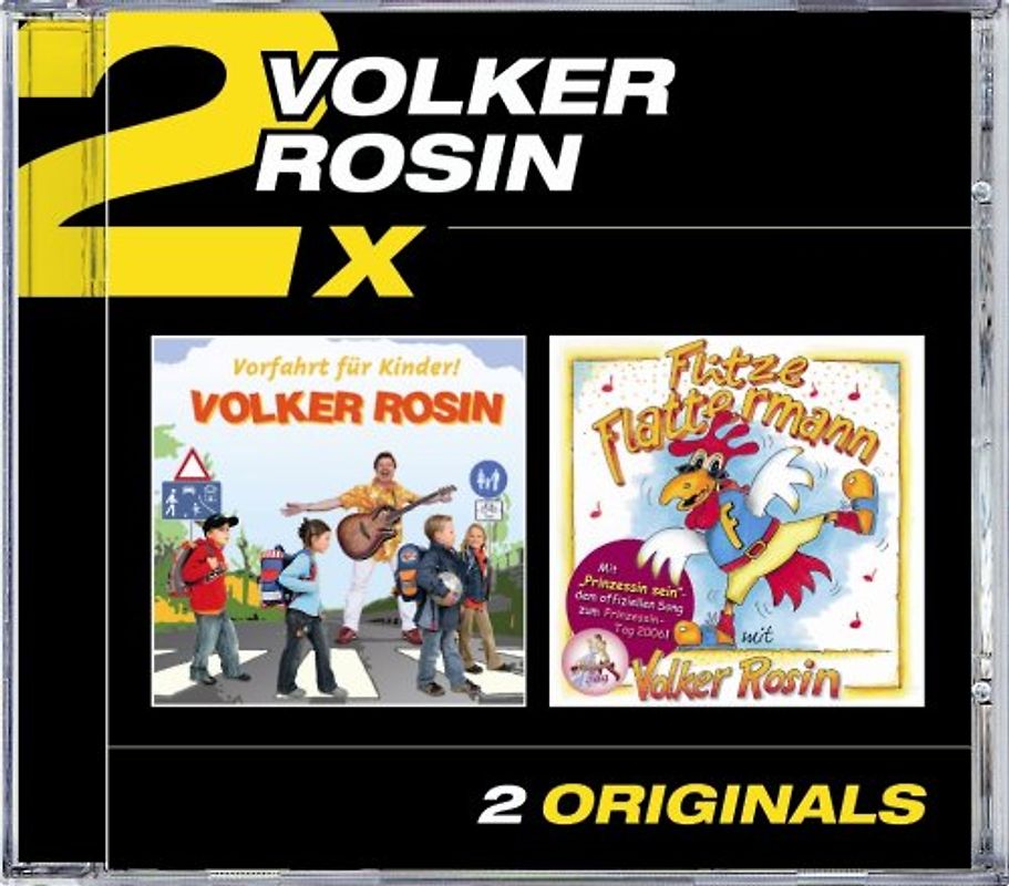 Volker Rosin - 2 in 1 Vorfahrt für Kinder/Flitze Flattermann