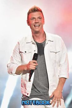 Notebook : Nick Carter Notebook 100 Pages Lined Pages Journal For Home, Work , Students and Teens #514