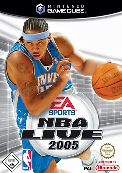 NBA Live 2005 - NBA Live 05 Nintendo GameCube